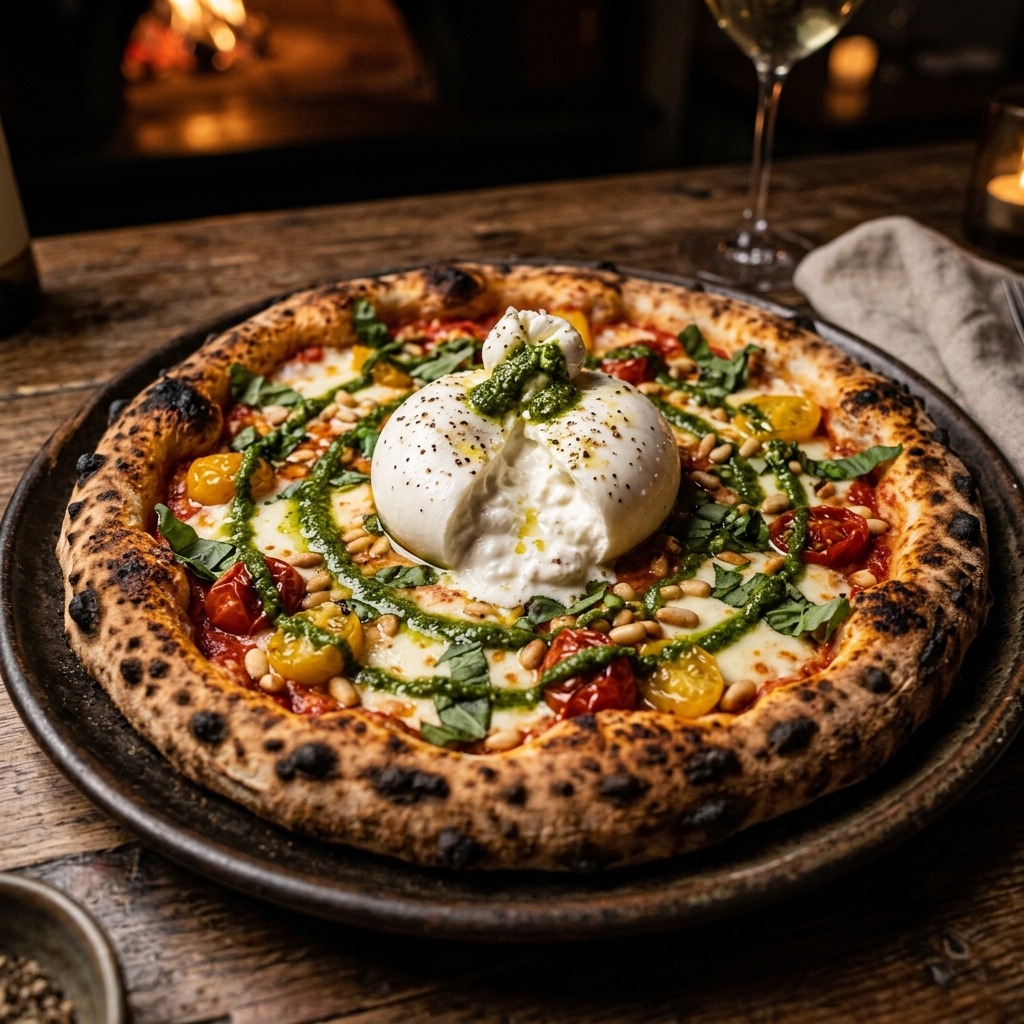 Burrata e Pesto